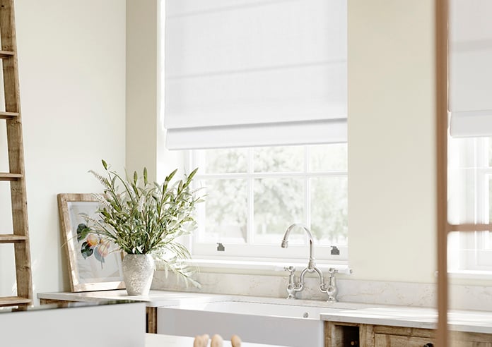 Windermere, Ivory - Twist&Fit Roman Blind - Image 5